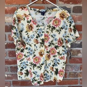 JG Hook Floral Top Vintage